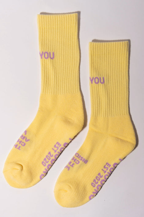 FOR YOU Women's Crew Socks - 3 Pack