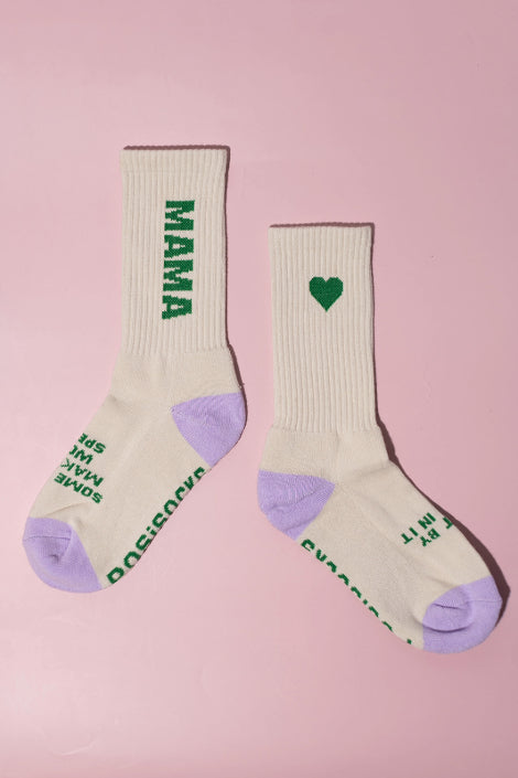 MAMA Crew Socks 💚