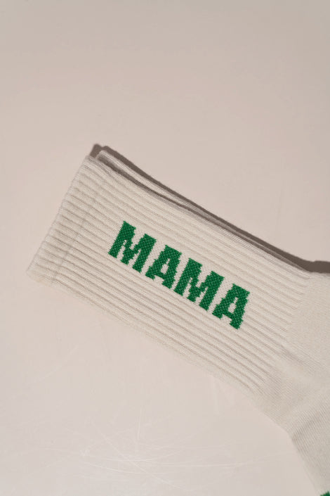 MAMA Crew Socks 💚