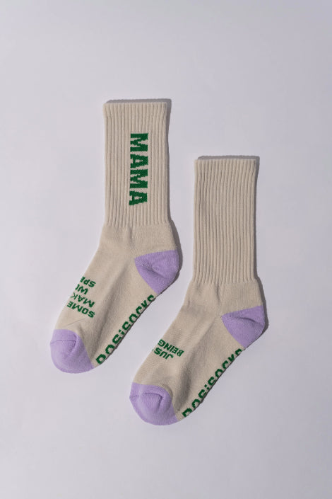 MAMA Crew Socks 💚
