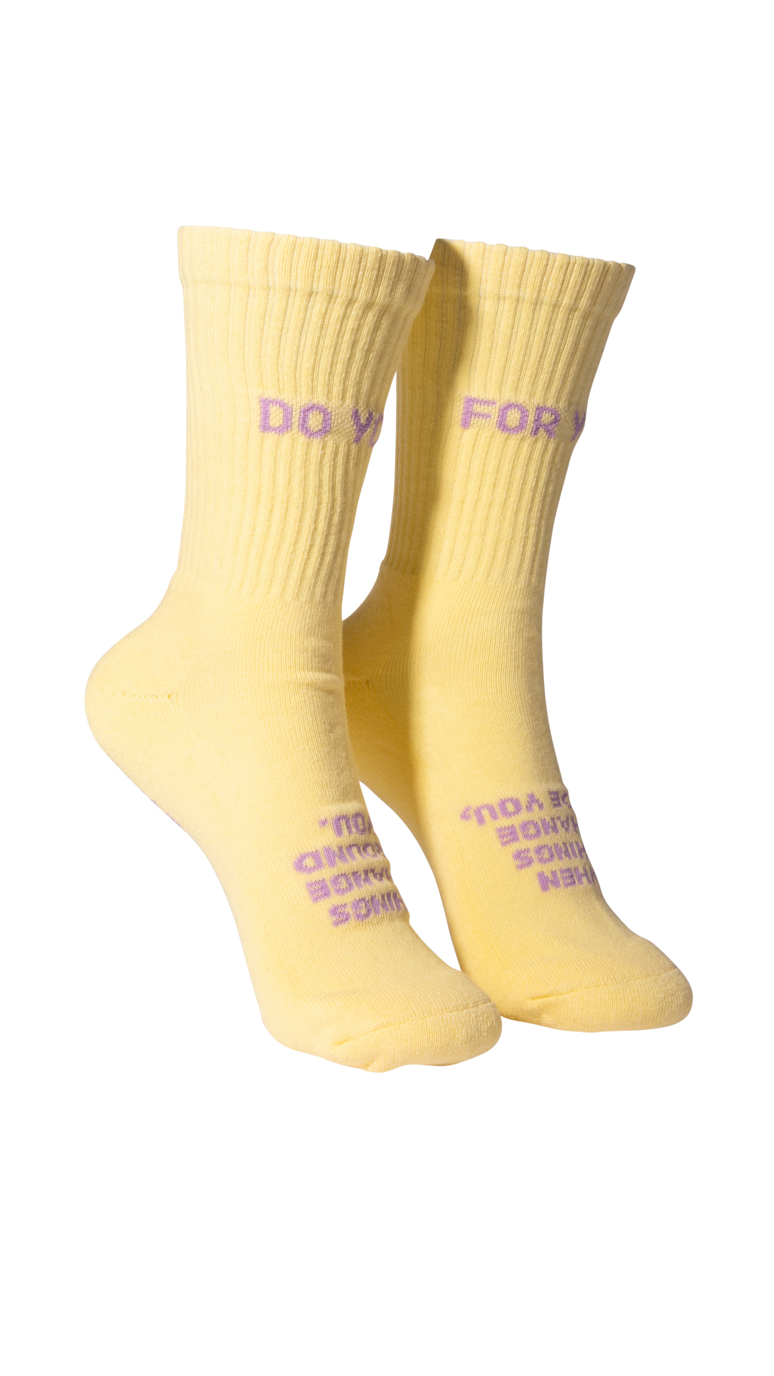 FOR YOU Women's Crew Socks - Pastel